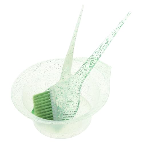Beatifufu 1 Set Hair Dye Coloring Kit Hair Dye Brush Mixing Bowl Salon Home Use Barber Hair Dye Tools