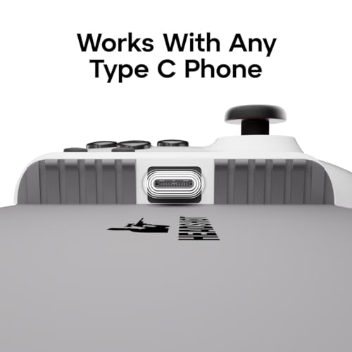 Image of Headshot USB-C Mobile Game Controller for Android & iPhone 15 Series | Hall-Effect Triggers, Drift-Free 3D Joysticks, Zero-Lag Wired Connection, Pass-Through Charging