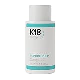K18 PEPTIDE PREP™ Colour-Safe Detox Clarifying Shampoo, Non-Stripping, pH-Optimised Cleanse, Removes Product Buildup, Dirt, Oils & Metals, 250ml