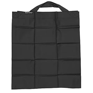 MOTTERU ポケットスクエアバッグ ワイド ブラック" 