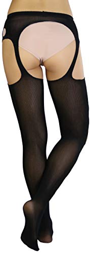 Image of ToBeInStyle Women's Suspender Pantyhose
