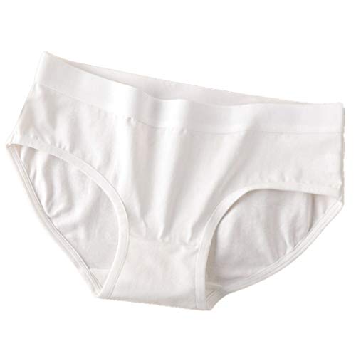 Bragas Mujeres Ropa Interior Braguitas de Encaje Sexy de Cintura Alta Hipster Bragas Sin Rastro Bragas 100% Algodón Cómodo y Transpirable MMUJERY