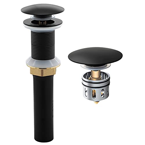 Yodel Faucet Bathroom Sink Drain Without Overflow - 1 1/2