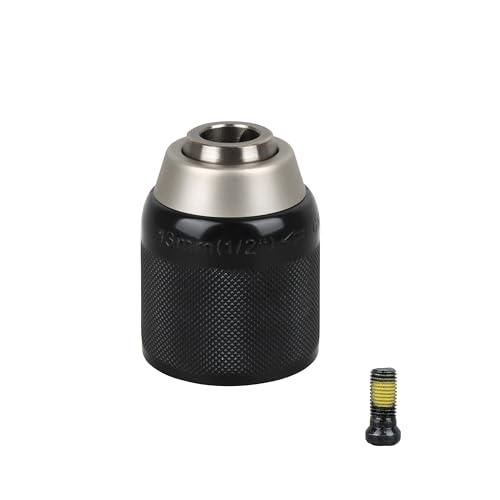 Mandrin de perceuse sans clé 42-66-1006 de rechange pour Milwaukee M18 42-66-2706 42-66-2704-20 42-66-2707 2804-20 Capacité de serrage 1/16