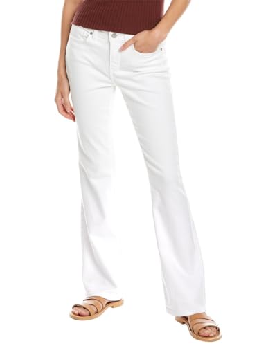 NYDJ Women's Straight Jeans in Optic White