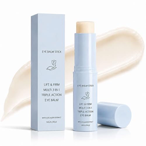 FormulaMax Under Eye Balm Stick: Lift & Firm 3-in-1 Multi Balm Stick for Dark Circles & Puffiness and Fine Lines with Collagen Extract Gifts for Women 0.35 OZ
