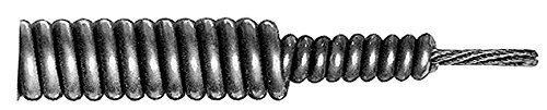General Pipe Cleaners I-T6FL-DH Closet Auger, Professional 6\' Flexicore Snake with Down Head for Unclogging Toilets