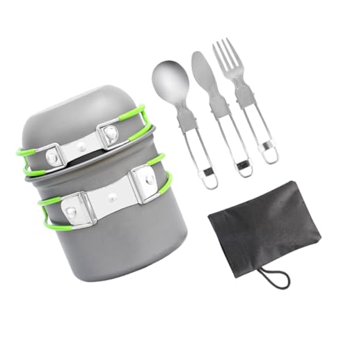 Ustensiles de cuisine de camping Yardwe avec bol et casserole pour outdoor
