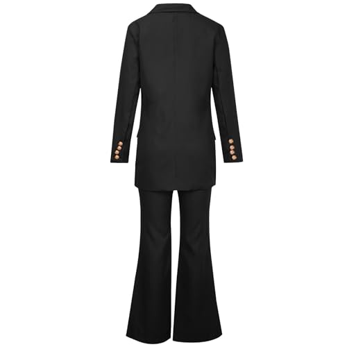 2 Piece Blazer Sets Open Front Blazers and Slim Fit Pants Suits Set Pants Suits for Women Dressy Casual Business Suit4