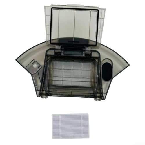Gdfnmogo Depósito de polvo 2 en 1, accesorio de fregona para robot aspirador Tapo RV30 Plus RV20 Max, cubo de basura de gran capacidad con filtro, fácil instalación para una limpieza eficiente