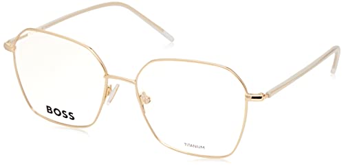 Lunettes Hugo Boss Boss 1398 000/16 Rose Gold femme en titane taille 54
