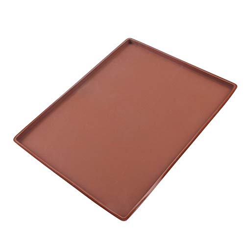 Delidraw Silicona para Hornear Felpudo Antiadherente Pastel Brazo de Gitano Pastelería Herramienta Muffin Bandeja Macaron Almohadilla Horno Seguridad