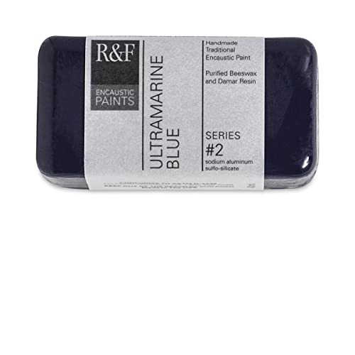 R&F Encaustic Paint, 40ml, Ultramarine Blue