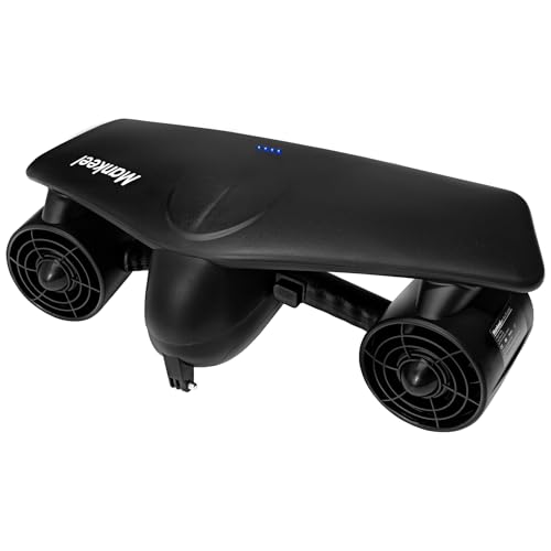Dual Propeller Underwater Scooter 2 Speed, GoPro Compatibility Waterproof Sports...