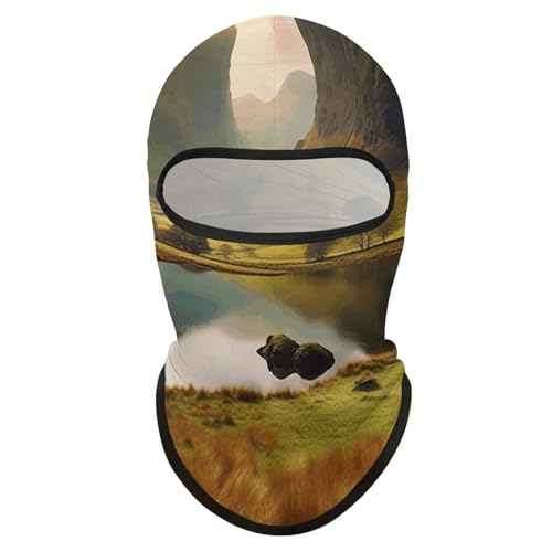 Lake District National Park Balaclava Mascarilla para Cara para Hombre Mujer Protección Solar Transpirable Mascarilla de Cabeza Completa para Senderismo, Ciclismo, Running, Conducción miniatura 7