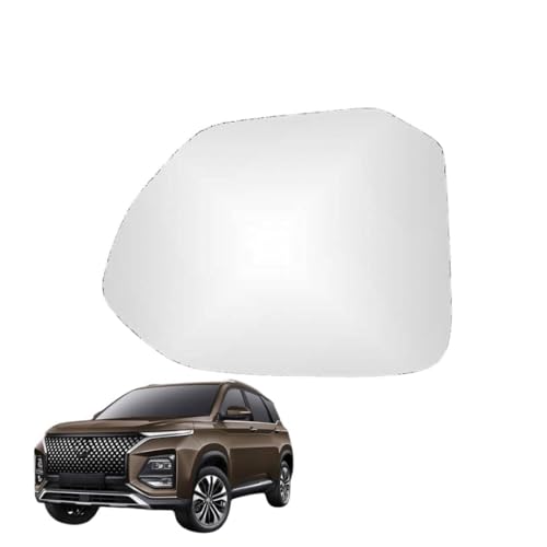 Image of Kylo MG Driver Side Side Mirror Glass /Tukdi /Sub Mirror Plate (Hector, Left Side)