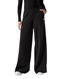 GUESS Women's Olympe Wide Leg Pants, Jet Black