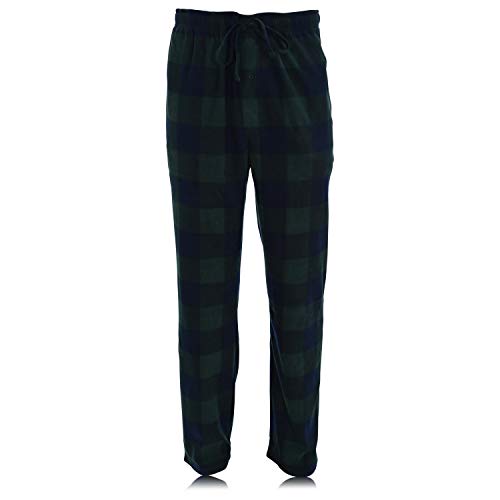 Hanes Men's Microfleece Plaid Sleep Pant