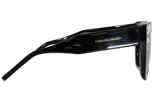 Carolina Herrera HER 0130/S Black/Dark Grey Shaded 52/23/145 women Sunglasses3