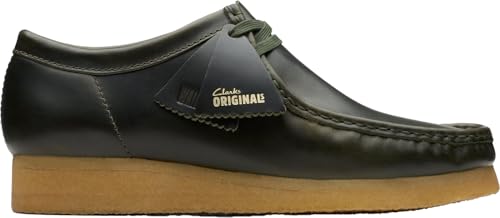 CLARKS ORIGINALS Wallabee Shoes Forest Green 9.5