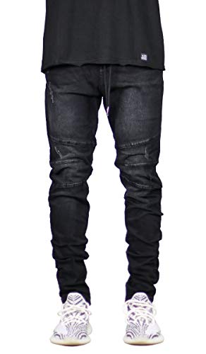 Hyper Denim Black GNU Zipper Jean