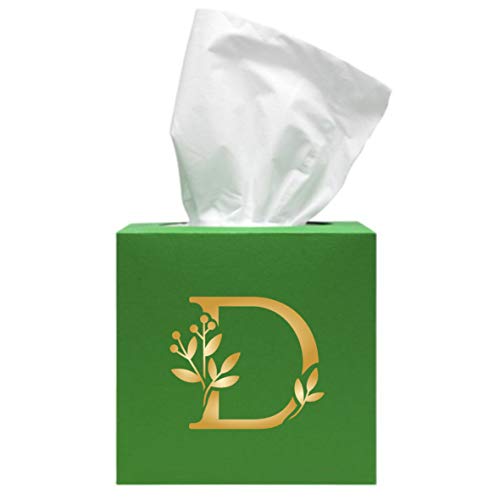 Pochoir monogramme fleur D 21,6x16,5cm pour décoration murale - 8