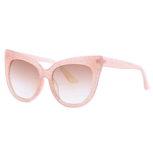 Lunettes de soleil pour femme œil de chat idéales pour la plage et l'été