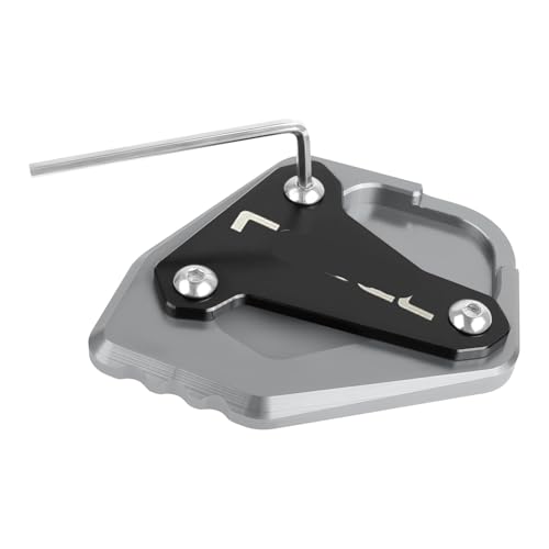 Béquille CNC moto Rebel 1100 avec plaque support élargie