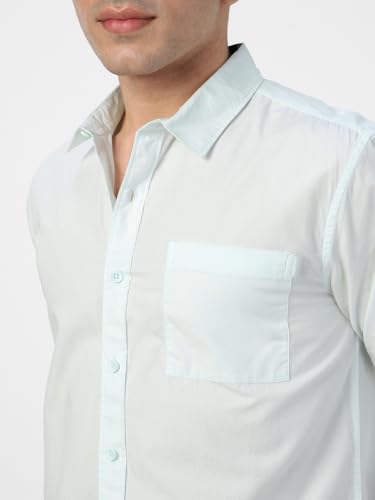 Image of Urbano Fashion Men's Cotton Full Sleeve Regular Fit Casual Solid Shirt