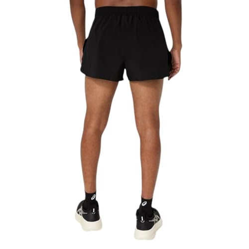 Short de running ASICS Core Split noir taille S vêtement course - 3