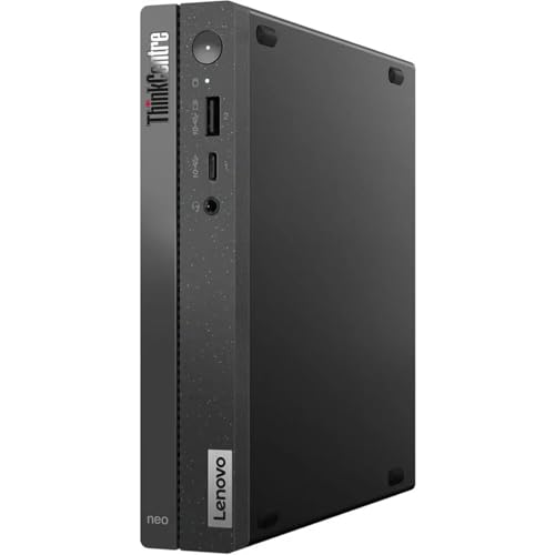 Image of Lenovo ThinkCentre Neo 50q Gen4 1L Mini PC | Intel 12th Gen CPU (6Cores, Up to 4.4GHz) | 32GB RAM, 1TB SSD | Windows 11 | WiFi 6, RJ45 | UHD Graphics | Dual 4K Display Support