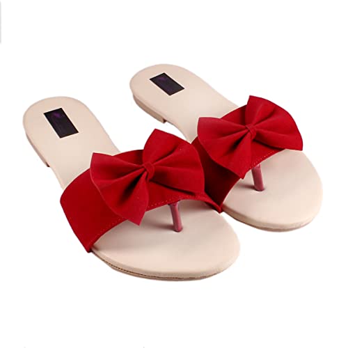 Image of Red Flamingo Womens And Girls flat sandal