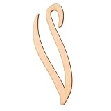 Letra Grande de Madera DIY Colgante de Pared Alfabeto Cursivo