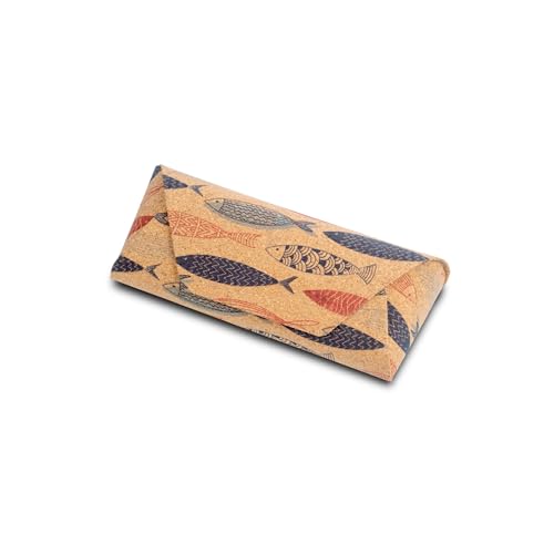 Image of Eyeglass Case Hard Shell, Portable Sunglass Case, fashionable PU Leather Eyeglass Case, Lightweight