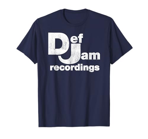 Logo Def Jam Recordings Emblema Musica hip-hop Maglietta