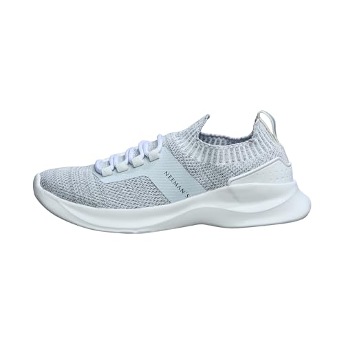 Image of Neeman's Fuse Knit Sneakers for Men & Women | Breathable Knit Upper, Supportive Heel Counter & Lightweight Cushioned EVA Sole | Everyday Walking, Travel & Casual Comfort Shoes