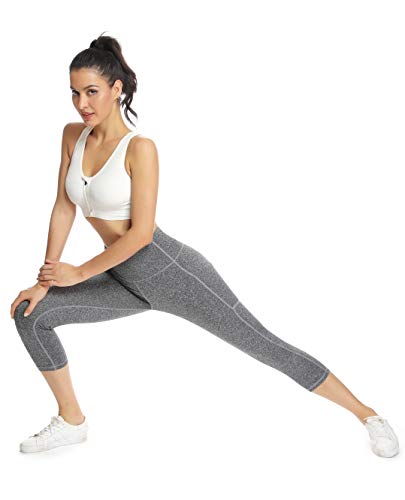 image for Olacia Womens High Waisted Leggings with Pockets Yoga Pants Workout Le
