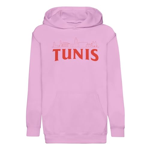 Tunis sweat à capuche enfant premium de style vintage au tissu ultra doux