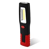 SNAN Linterna de trabajo / Luz de trabajo / 3W COB - Colgante con Gancho y Base con imn
