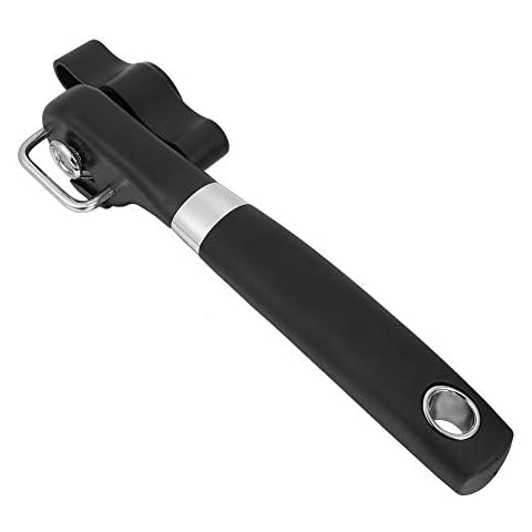 Rubywoo&chili Manual Can Opener, Stainless Steel Bottle Openers with Non-Slip Handle and Smooth Edge for Elderly with Arthritis Cover