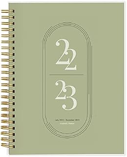 Rileys 2022-2023 18-Month Academic Weekly Planner - Academic Weekly & Monthly Agenda Planner, Flexible Cover, Notes Pages, Twin-Wire Binding (15 x 21 cm)