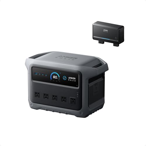 Anker SOLIX C1000 Gen 2 Power Station 1,024Wh with Alternator Charger