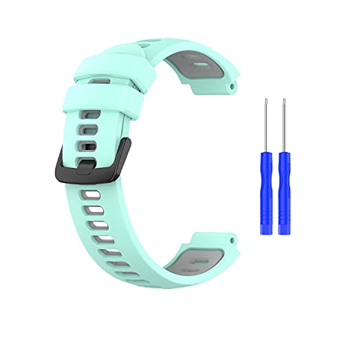 Muovrto Replacement Band for Garmin Approach S20/S5/S6,Watch Strap Sport Watch Band for Garmin Forerunner 220/230/630/620/235xt/735xt