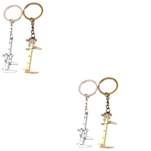 Mini Calibrador Vernier Portátil 4 piezas 10.5x3cm miniatura 1
