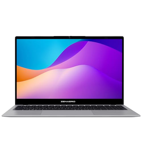 ZENAERO 15.6' 11 Pro Laptop 16GB RAM 1TB NVMe SSD 12th Gen Alder Lake-N100 (up to 3.4GHz) Light and Thin Notebook Computer, FHD Display, 2xType-C, Wi-Fi5, BT4.2, Fingerprint Reader