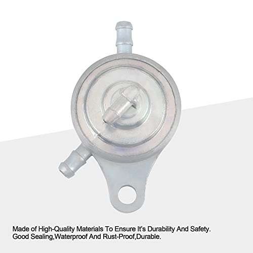 GOOFIT 3-Wege-Benzinhahn Gas Benzinhahn Vacuum Low-Tension-Abschalter Pumpe Ersatz für GY6 50cc 60cc 80cc 125cc 150cc Vergaser Chinese ATV Go Kart-Moped-Roller-Teile