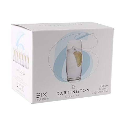 Dartington Crystal Set Of 6 Highball Glasses Cover