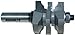 Magnate 9021S Stile/Rail Router Bits - 1" to 1-3/8" Material - Ogee Profile; Stile Cut