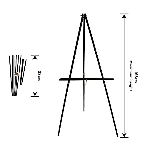 Conda CONDA-A EASEL 63 Inch Wooden Tripod Display Floor Easel thumb #5