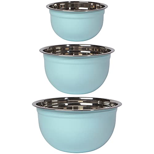 Set de 3 Bowls Mezcladores en Acero Inoxidable miniatura 1